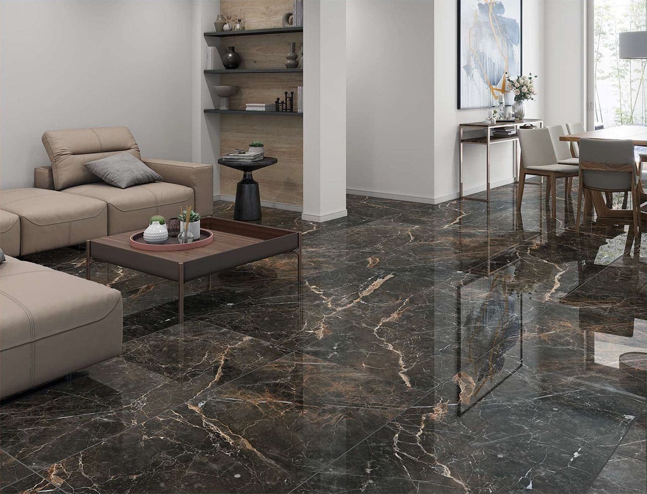 PISO GRAN IMPERIUM DARK POLIDO - 2